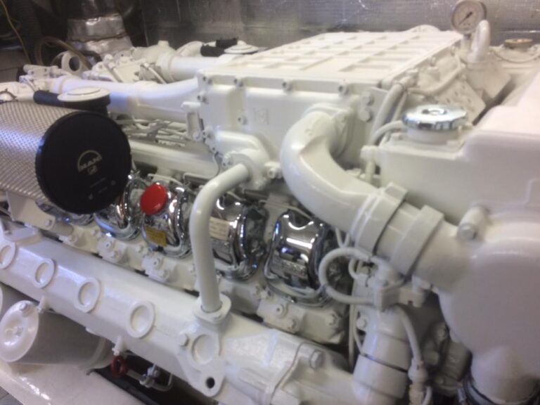 Installed MAN marine engine